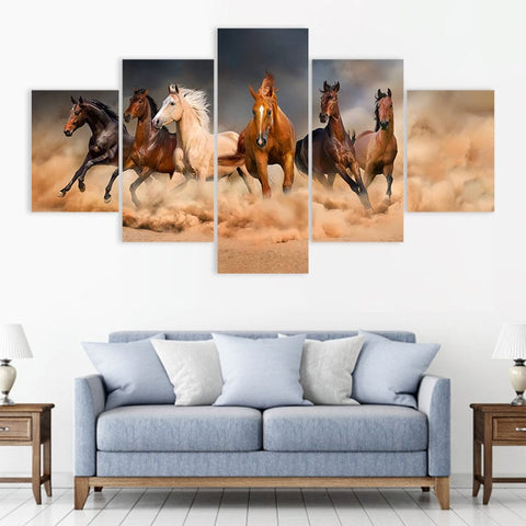 Image of Galloping Horses