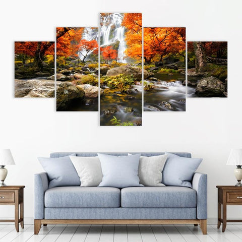 Image of Autumn Waterfall