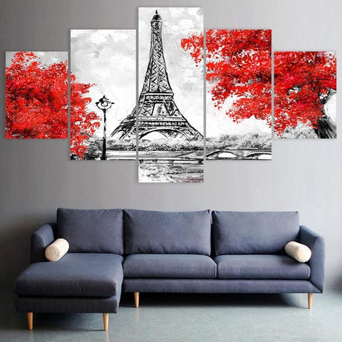 Image of Eiffel Tower Art