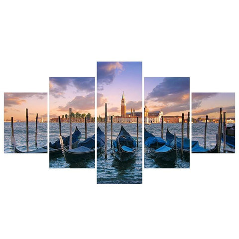Image of Gondolas in Venice