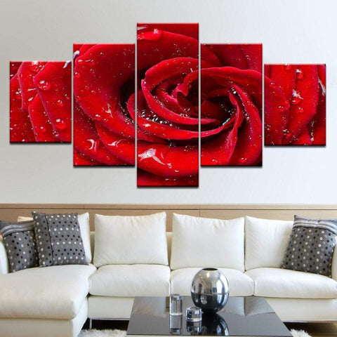 Image of Rose with Dew