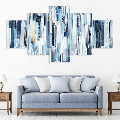 Image of Shades of Blue Abstract