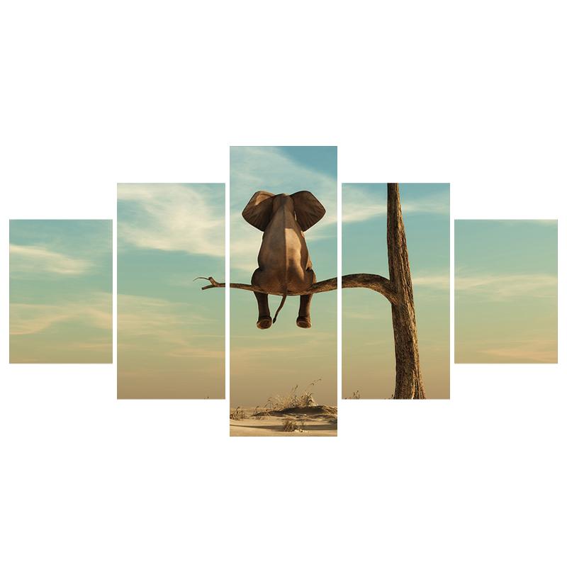 Sitting Elephant