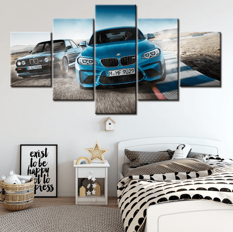 Image of Blue Sports Car