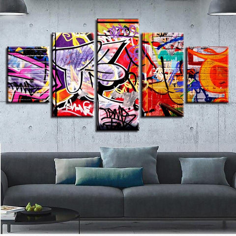 Image of Colorful Graffiti