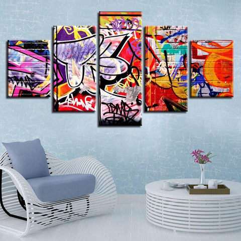 Image of Colorful Graffiti