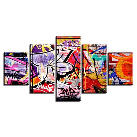 Image of Colorful Graffiti