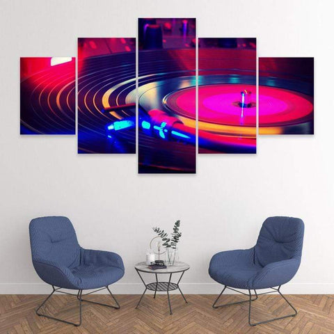 Image of Colorful Turntable