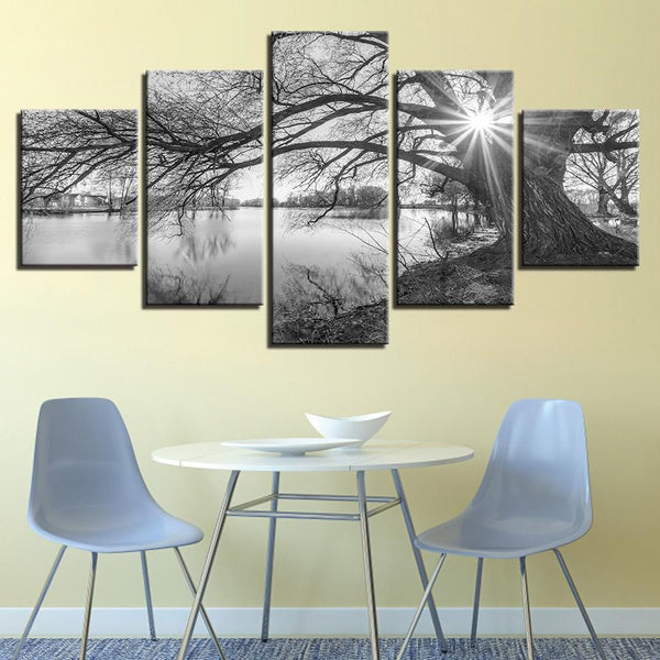 Lakeside View Wall Ready Canvas
