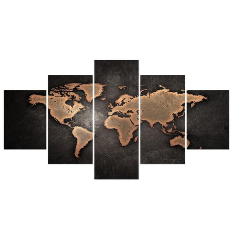 Image of Retro World Map
