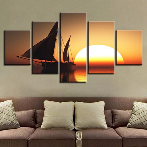 Image of Sailing at Sunset