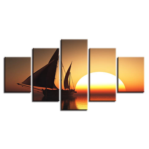 Image of Sailing at Sunset