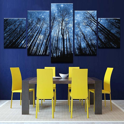 Image of Starry Night in the Woods