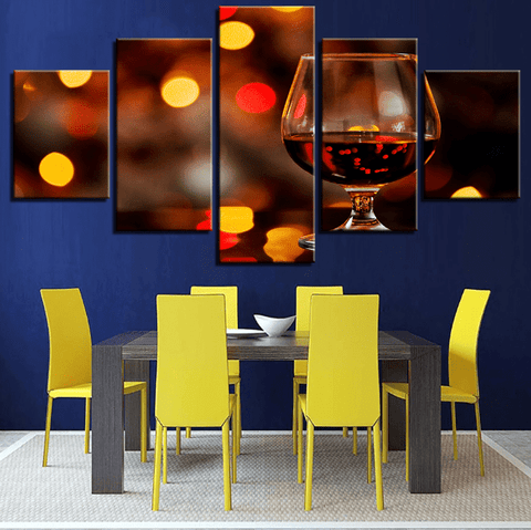 Image of Wine and City Lights