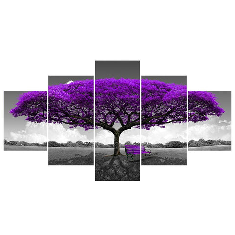 Image of Purple Tree