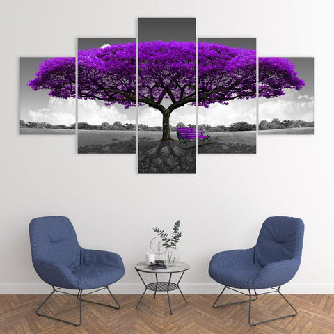 Image of Purple Tree