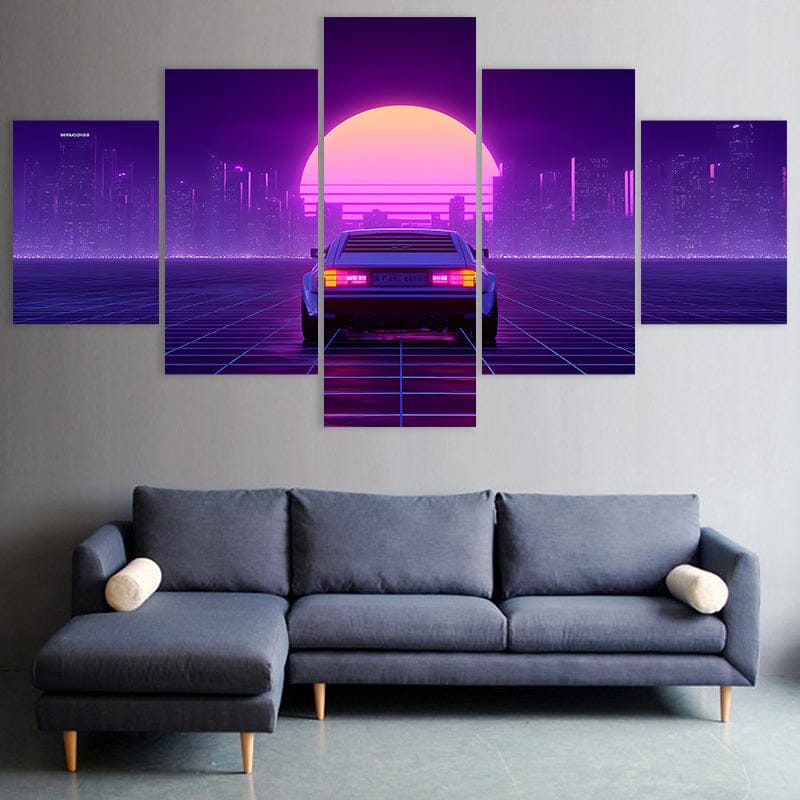 Retrowave Sunset