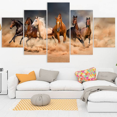 Image of Galloping Horses