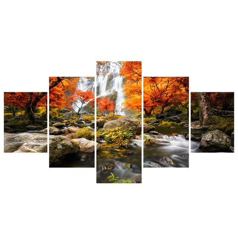 Image of Autumn Waterfall