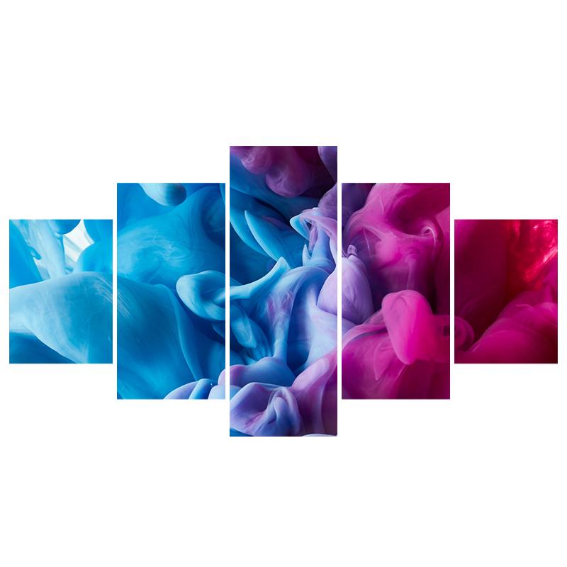 Blue and Purple Smoke