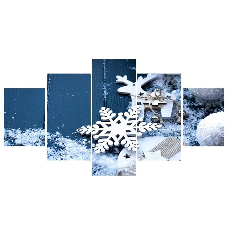 Blue Christmas Ornament