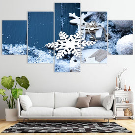 Blue Christmas Ornament