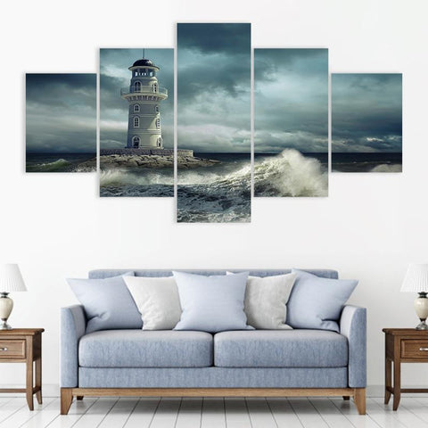Image of Stormy Lighthouse