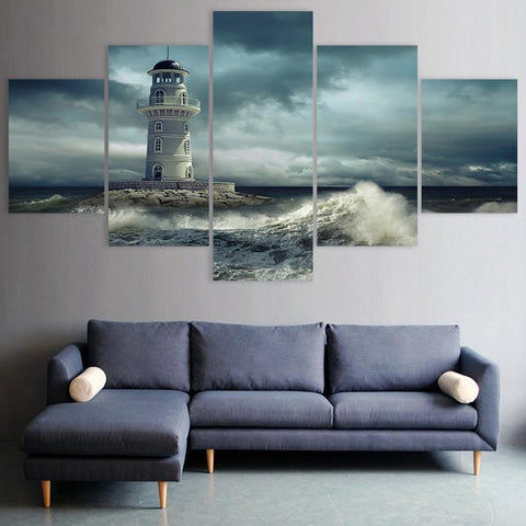 Image of Stormy Lighthouse
