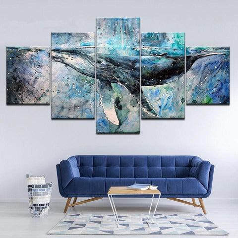 Image of Watercolor Whale