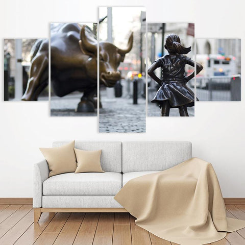Image of Fearless Girl On Wall Street