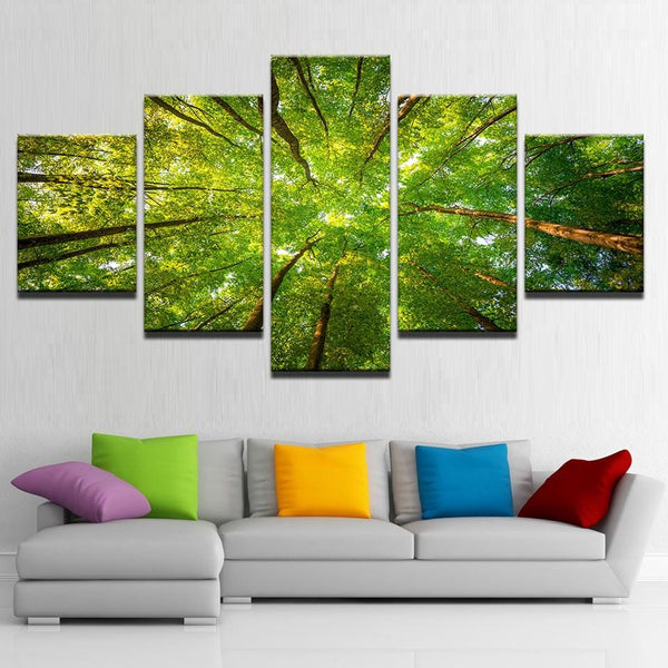Forest Sunshine – Wall Ready Canvas