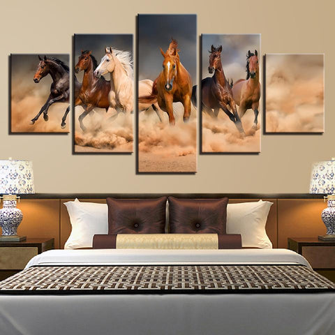 Image of Galloping Horses