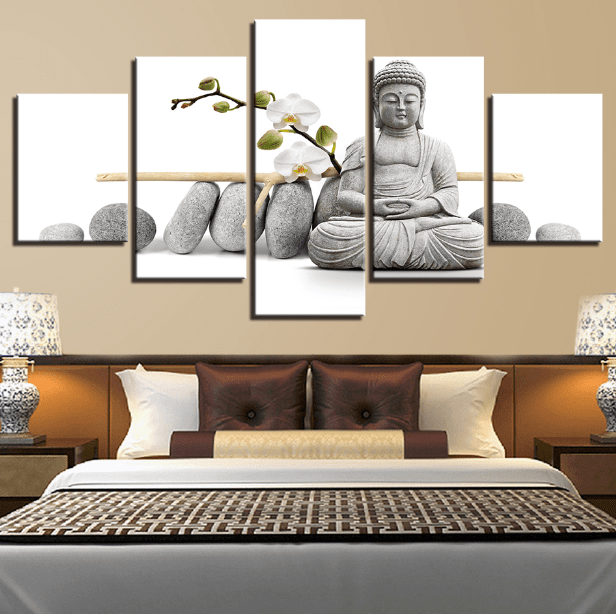 Peaceful Buddha Statue