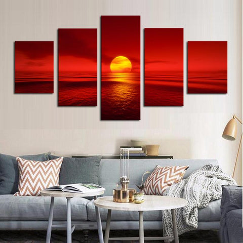 Image of Red Sunset