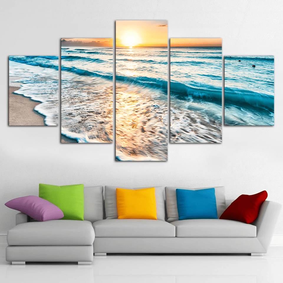 Relaxing Sunset – Wall Ready Canvas