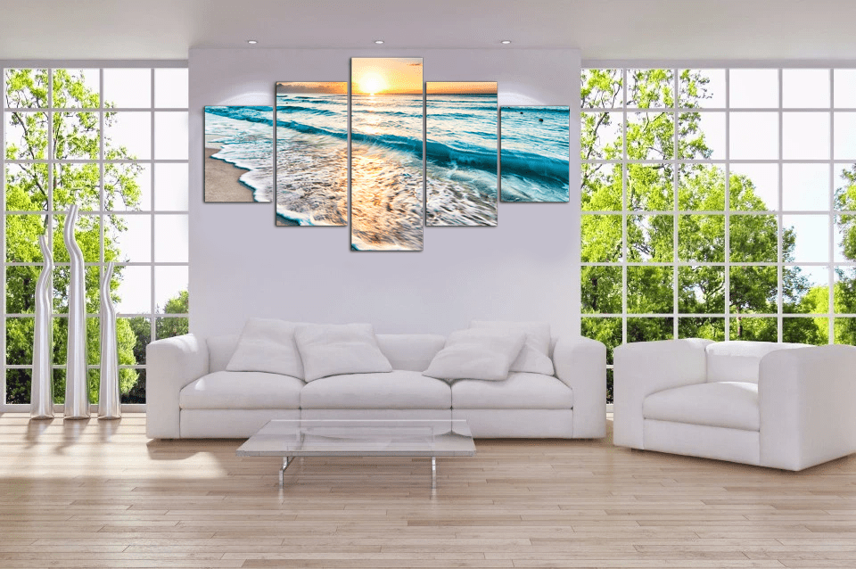 Relaxing Sunset – Wall Ready Canvas