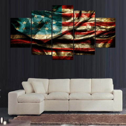 Image of Retro American Flag