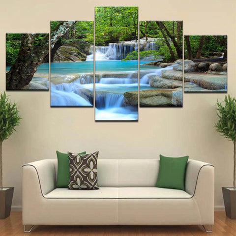 Image of Serene Waterfalls
