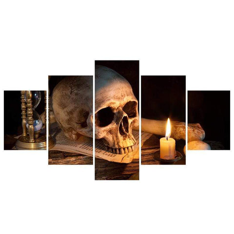 Image of Skull and Candle