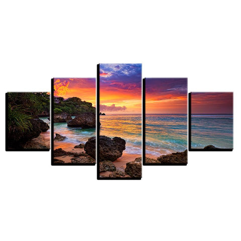 Image of Tropical Rocky Sunset